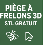 Piège à Frelons Imprimé en 3D – Fichier STL Gratuit à Télécharger