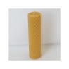 Bougie Cylindrique 10CM en cire d'abeilles naturelle